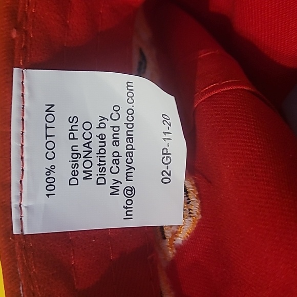 Monte Carlo Car Racing Adjustable Hat Embroidered - Picture 6 of 8